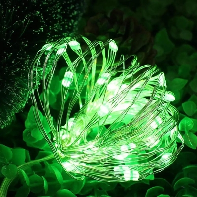 Fairy String 50 LED Battery Copper Wire Lights Multicolor Changing With Remote